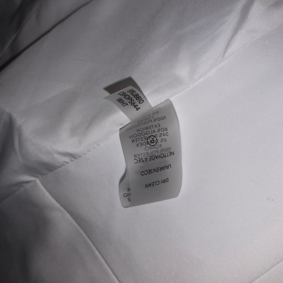 Calvin Klein | White no closure blazer - Picture 12 of 14